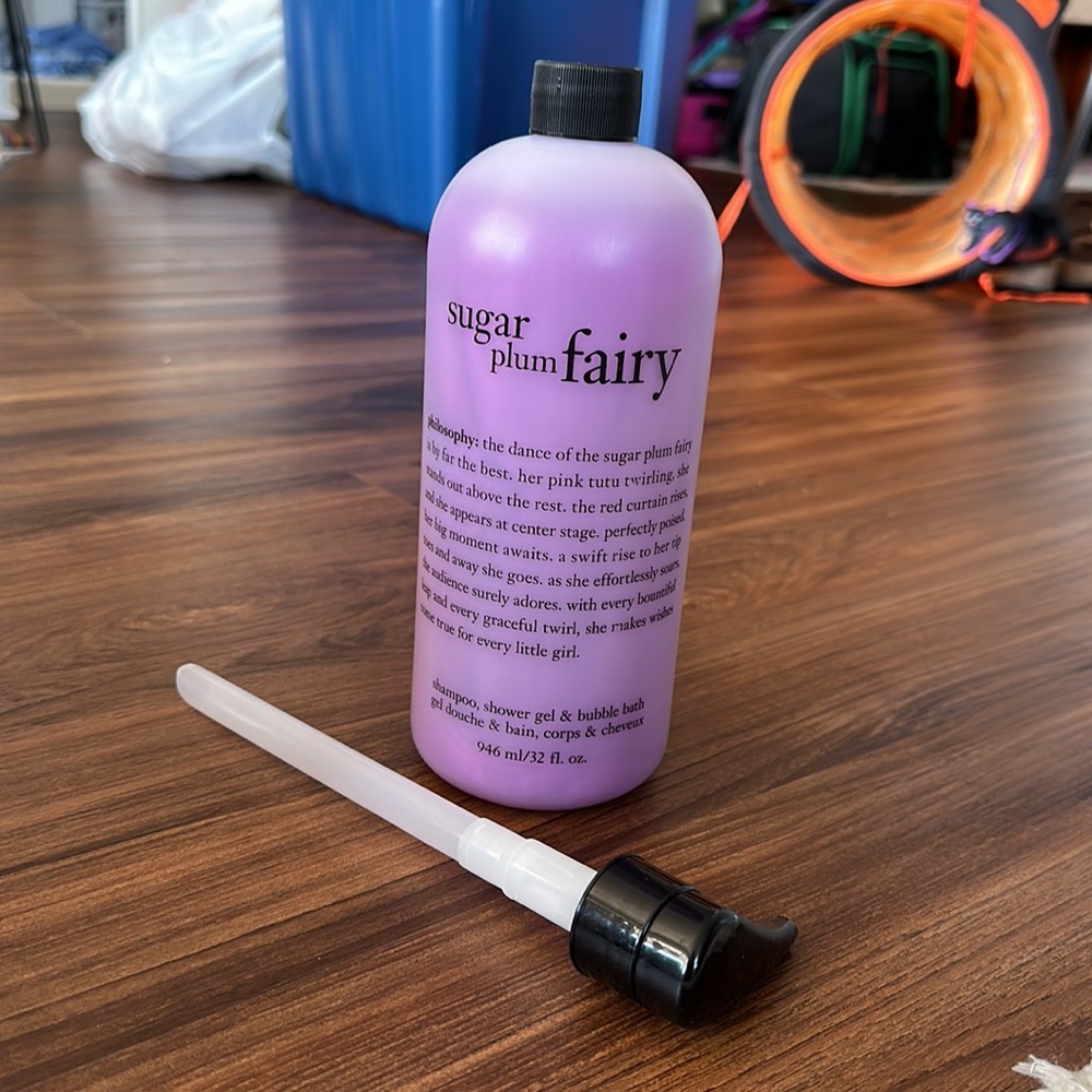philosophy shampoo, shower gel and bubble bath!
